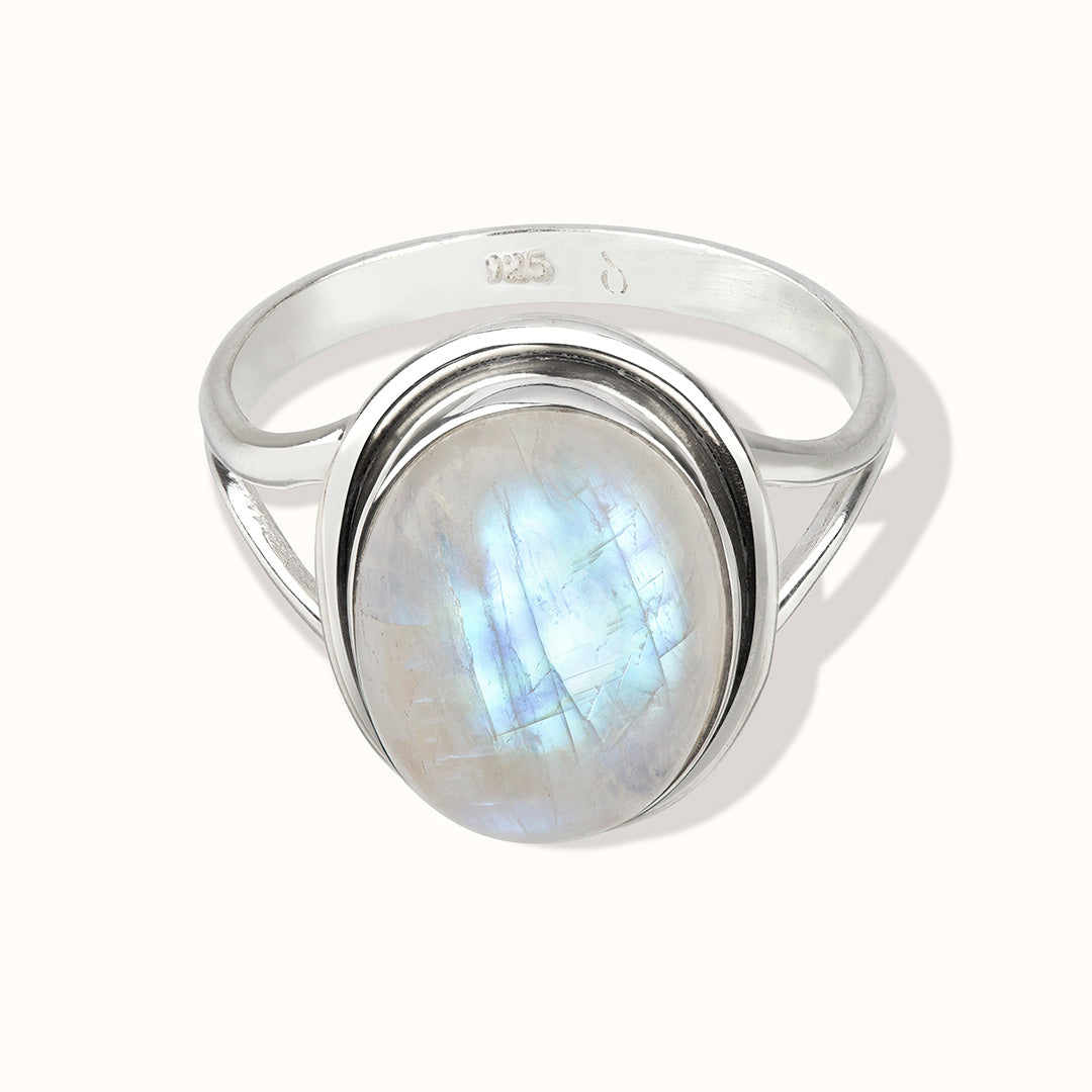 Aylin Mondstein Ring Silber