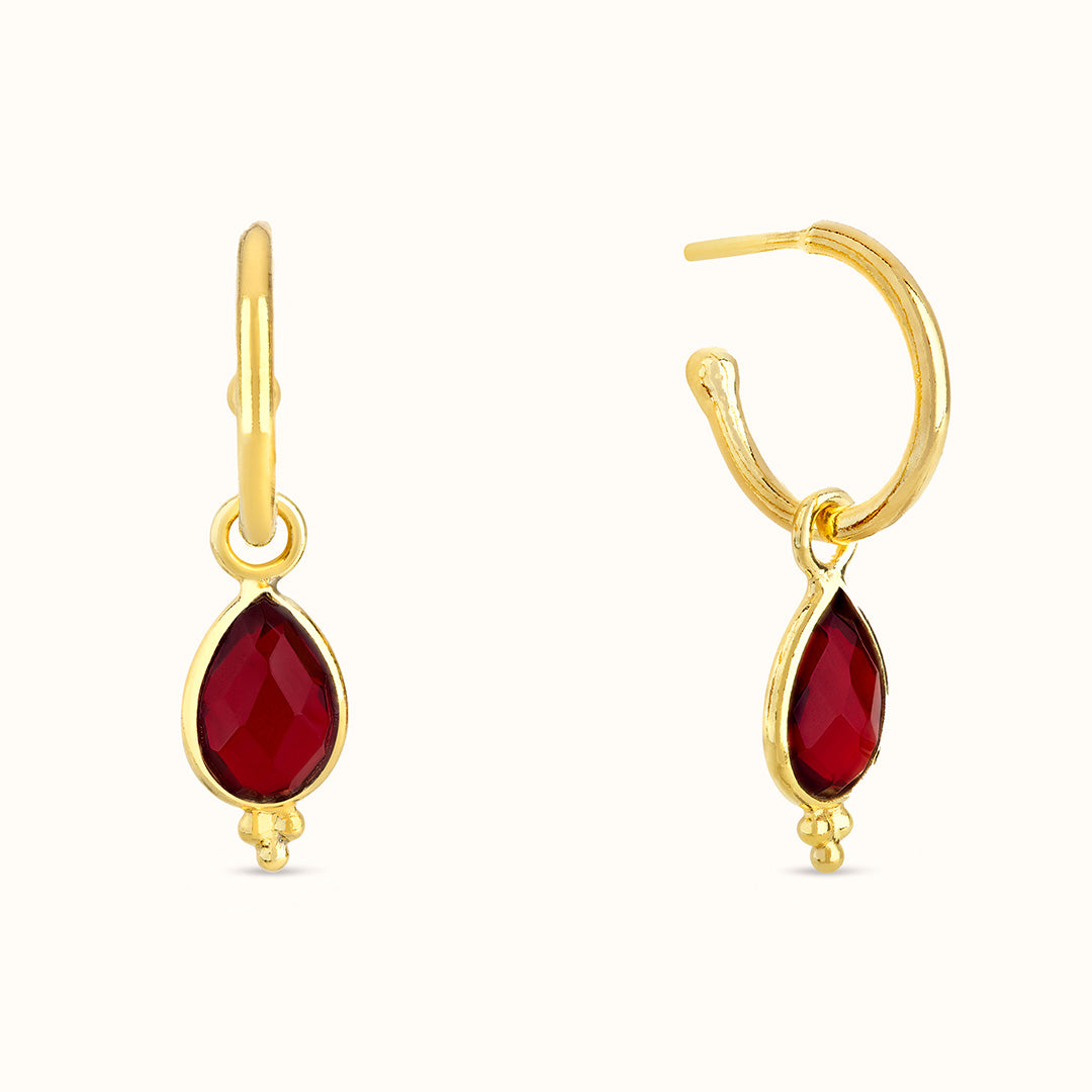 Luna Granat Hoops Golden