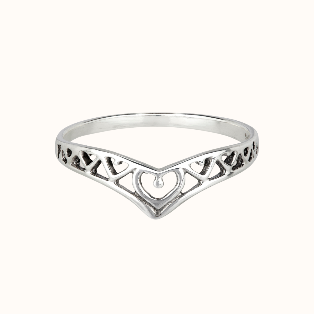 Amora Ring Silber
