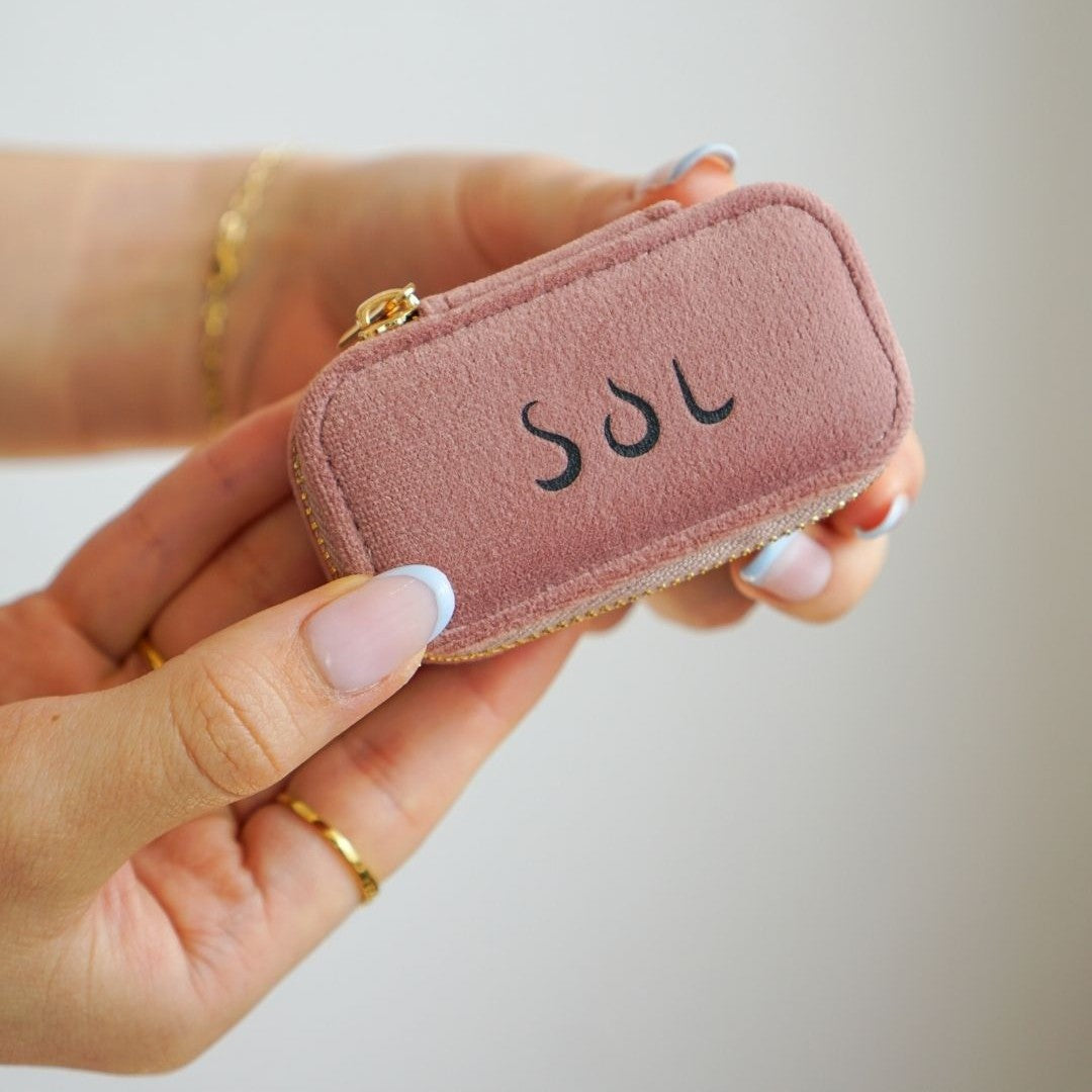 Daisy Schmuckkästchen/ Reiseetui (dusty pink)