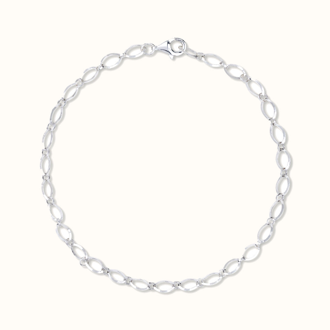 Figaro Armband Silber