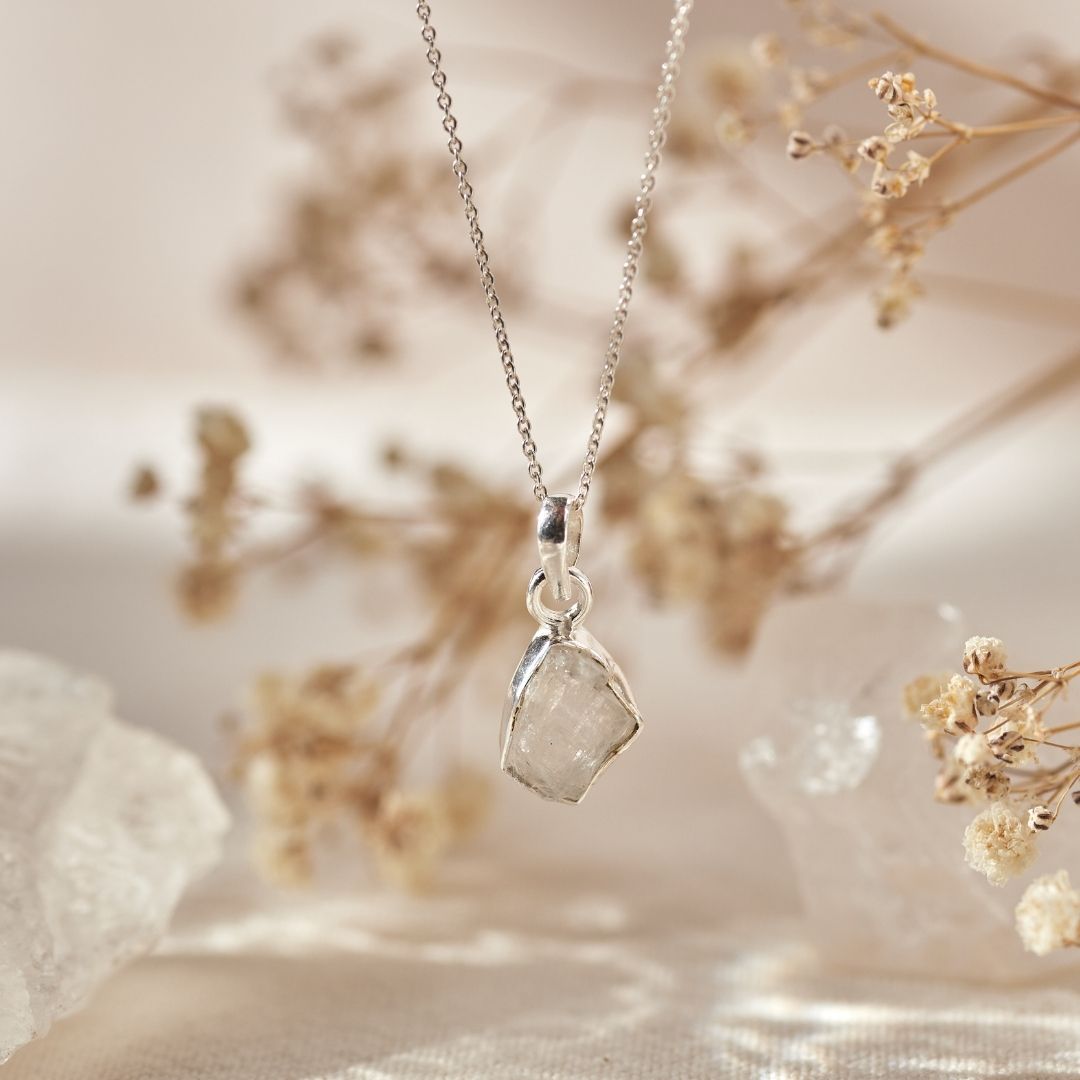 Gaia Mondstein Charm Silber