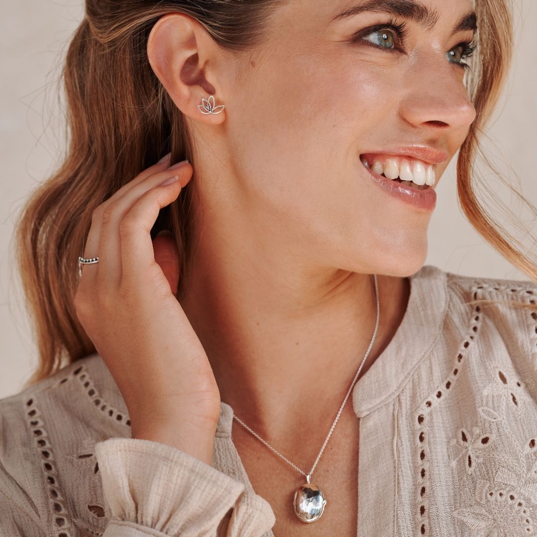 Anaya Medaillon Silber