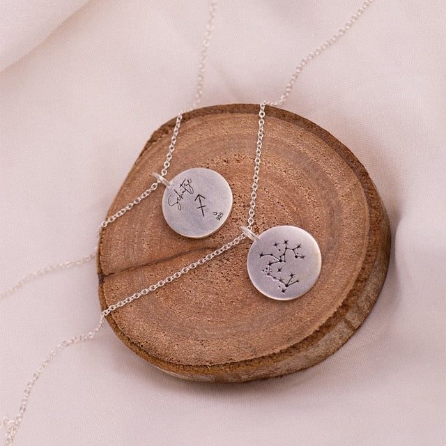 Schütze Münzen Charm Silber - Spirit of Liebs