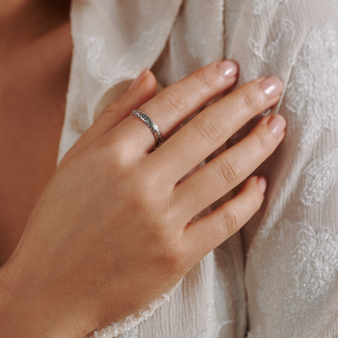 Hera Ring Silber