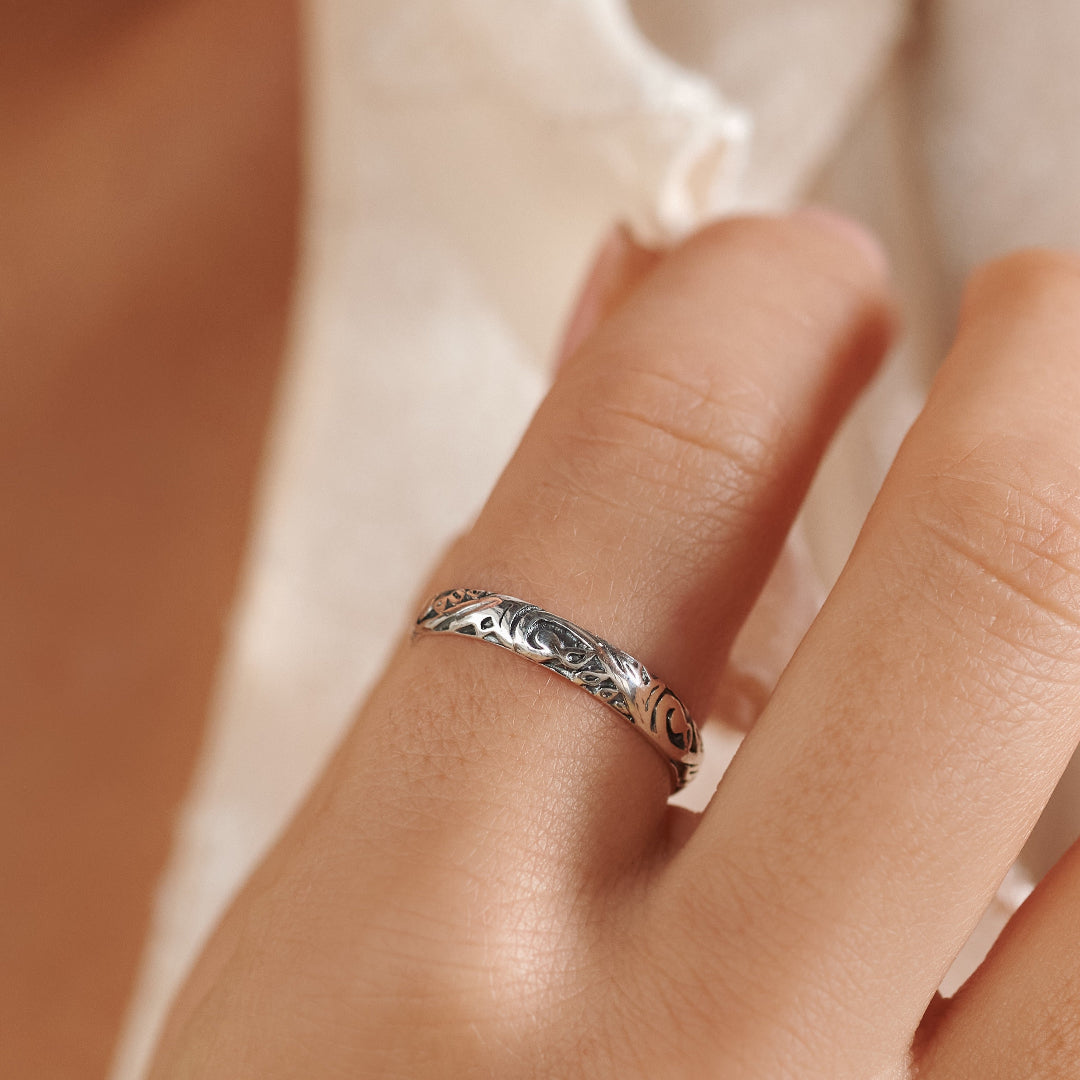 Hera Ring Silber