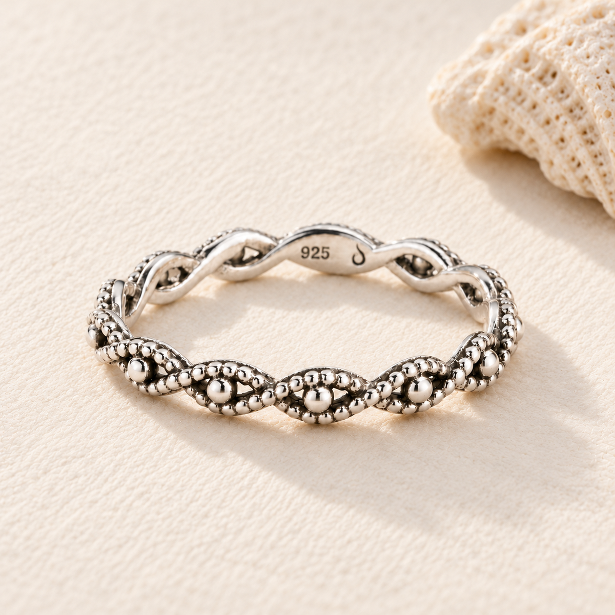 Cleo Ring Silber