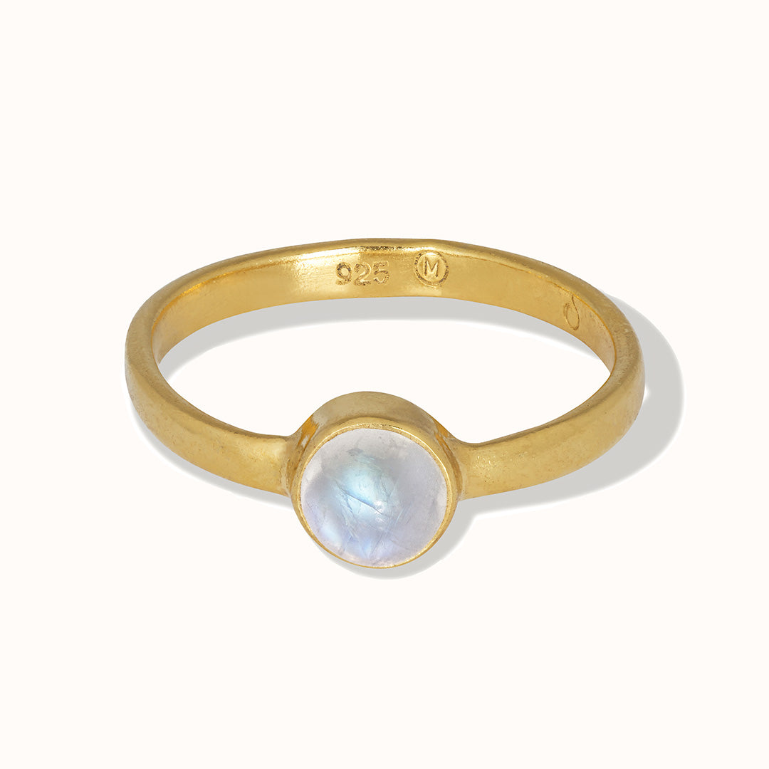 Una Mondstein Ring Golden