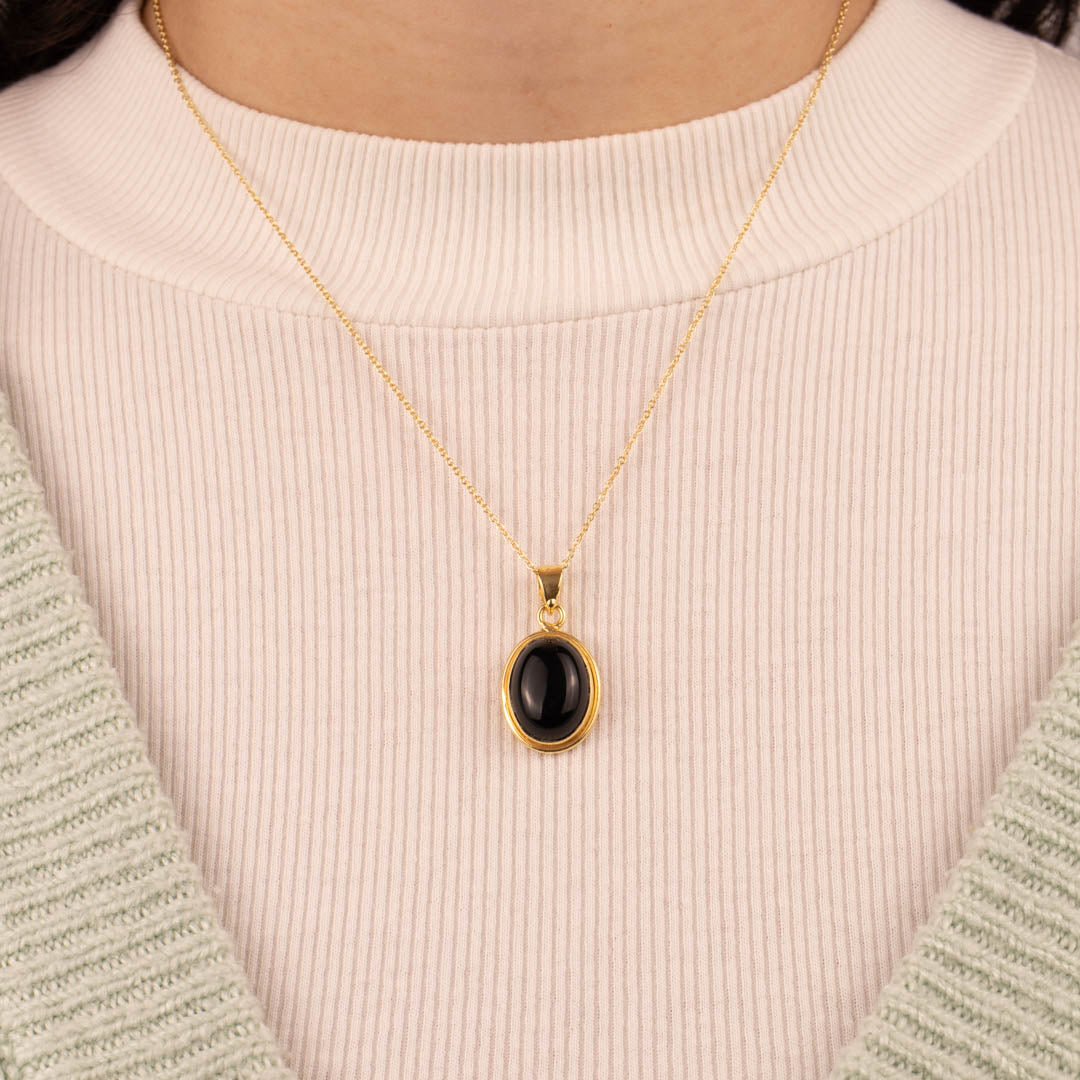 Aylin Onyx Charm Golden - Spirit of Liebs