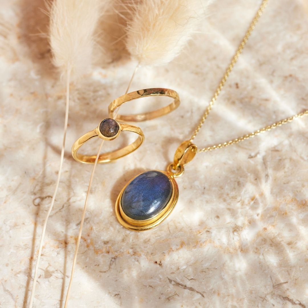 Aylin Labradorit Golden Set