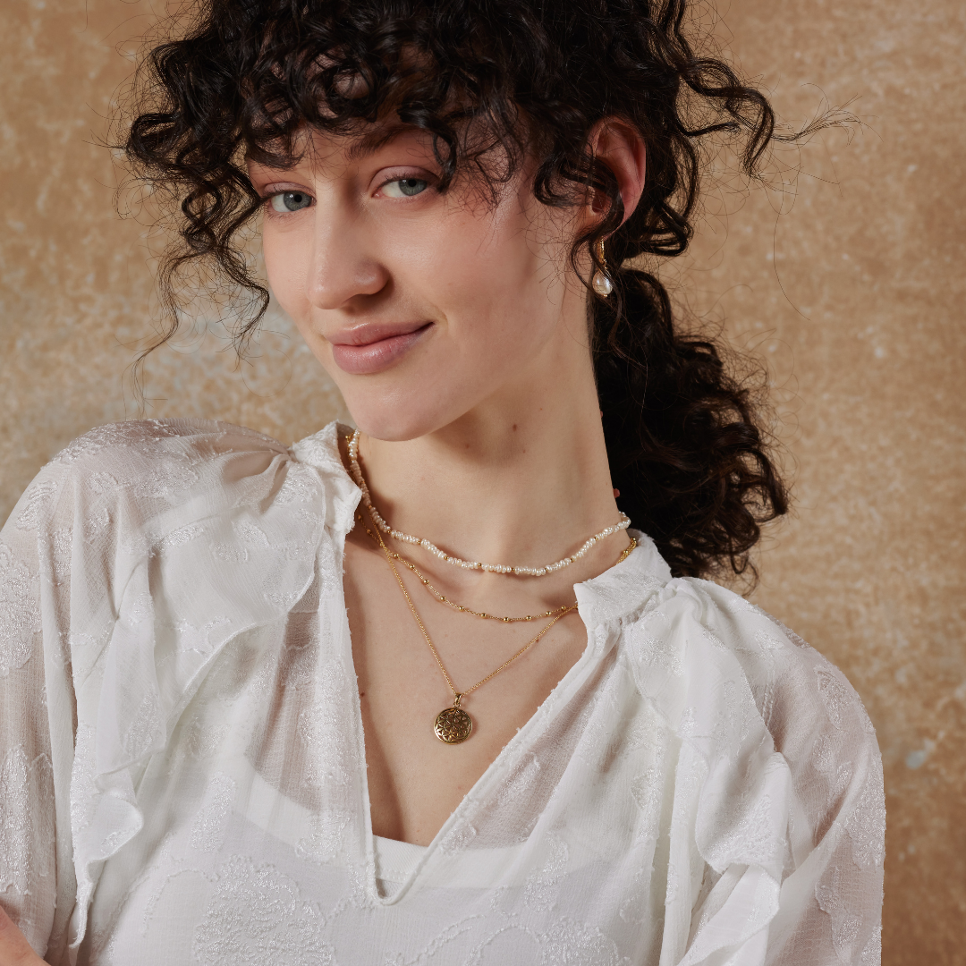 Perla Hoops Golden