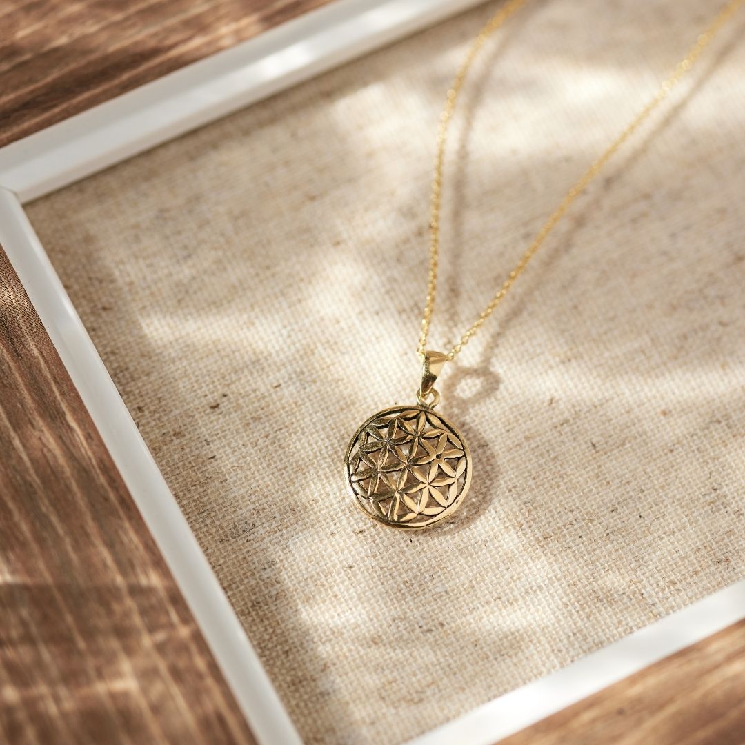 Blume des Lebens Golden Set