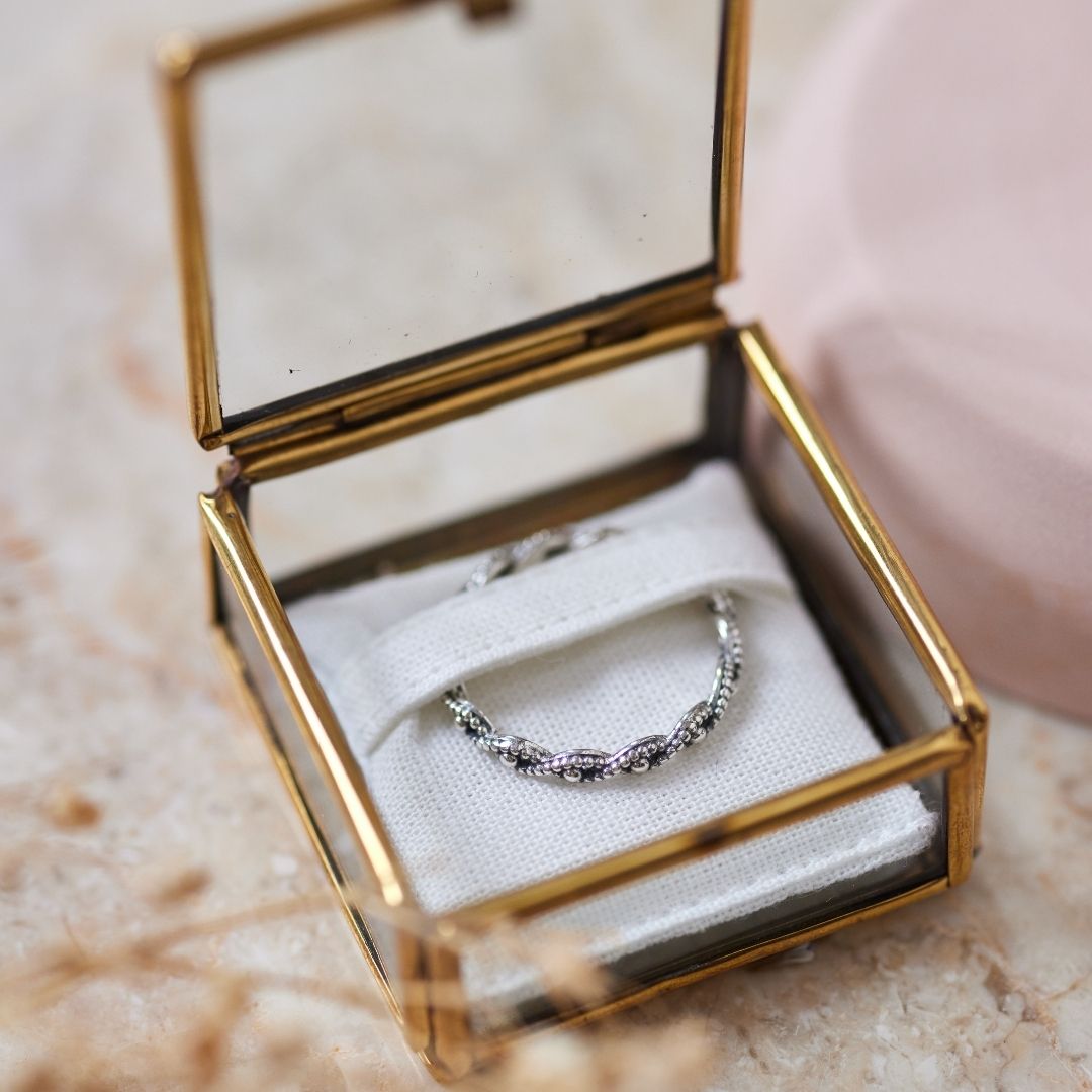 Cleo Ring Silber