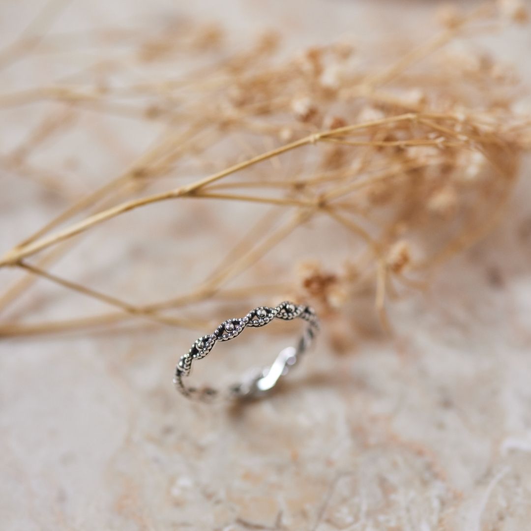 Cleo Ring Silber