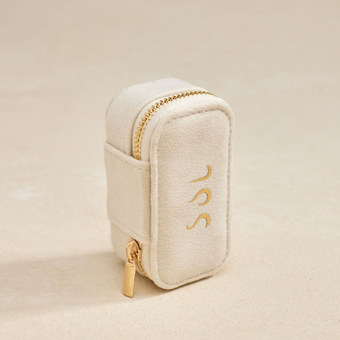 Daisy Schmuckkästchen/ Reiseetui (beige)