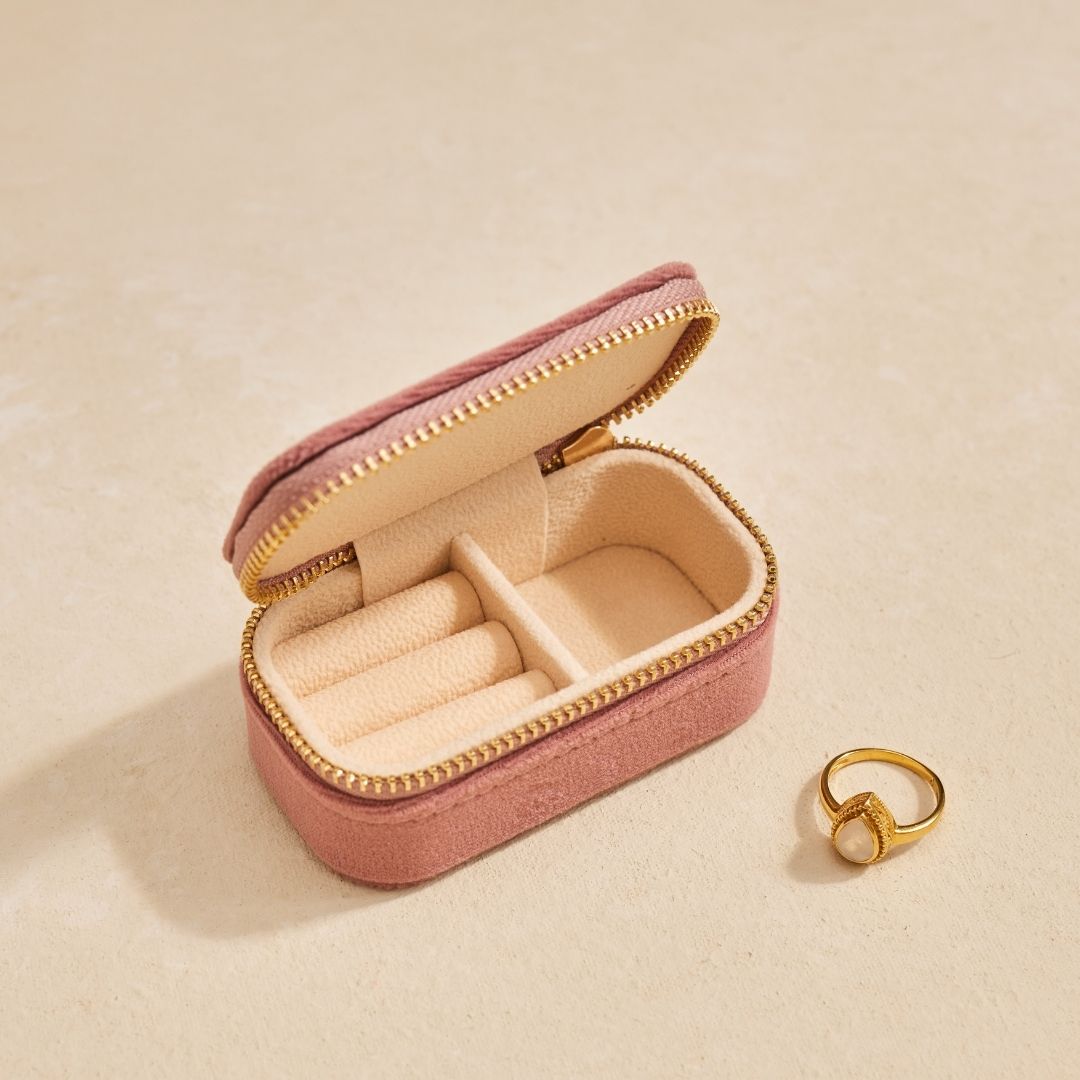 Daisy Schmuckkästchen/ Reiseetui (dusty pink)