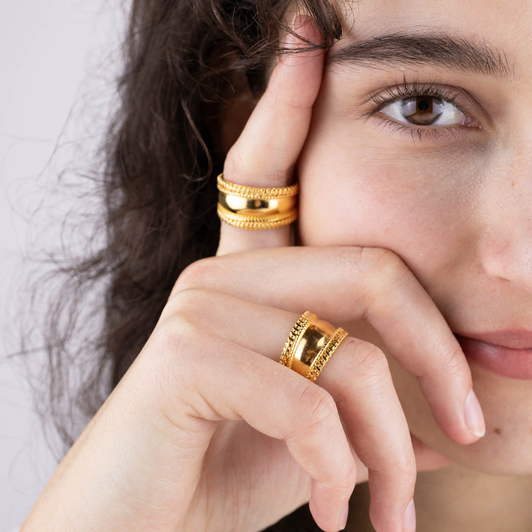 Evin Ring Golden - Spirit of Liebs