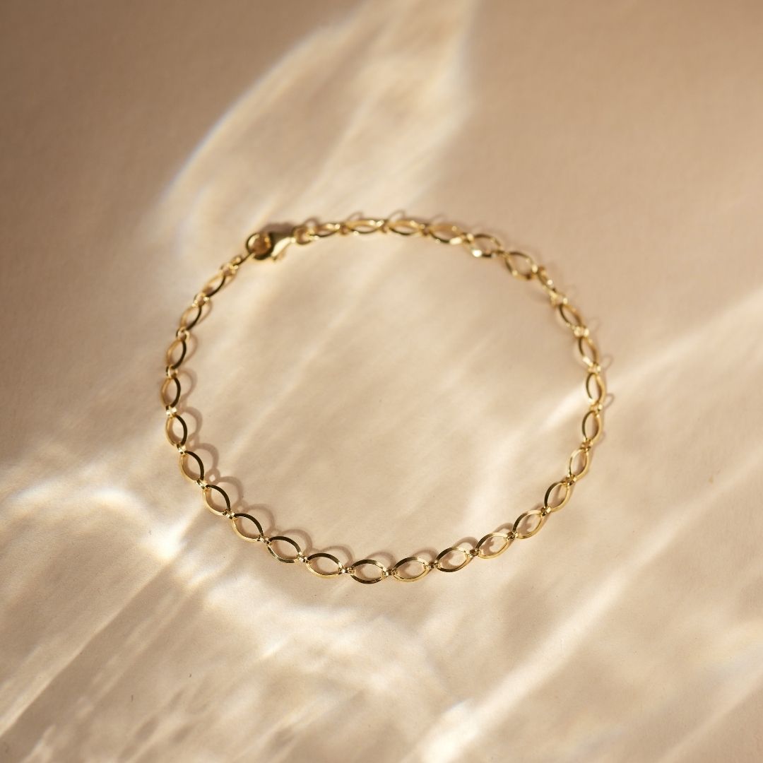 Figaro Armband Golden