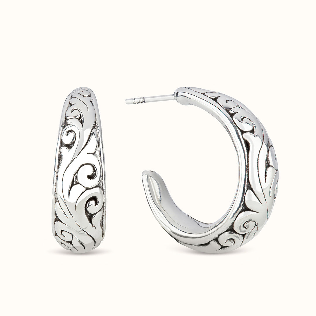 Hera Hoops Silber
