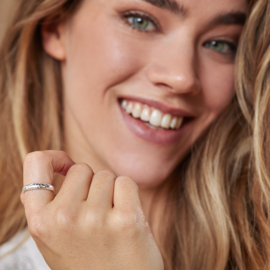 Hera Ring Silber