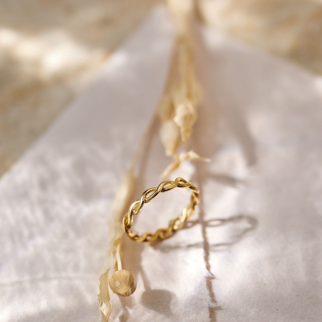Infinity Ring Golden