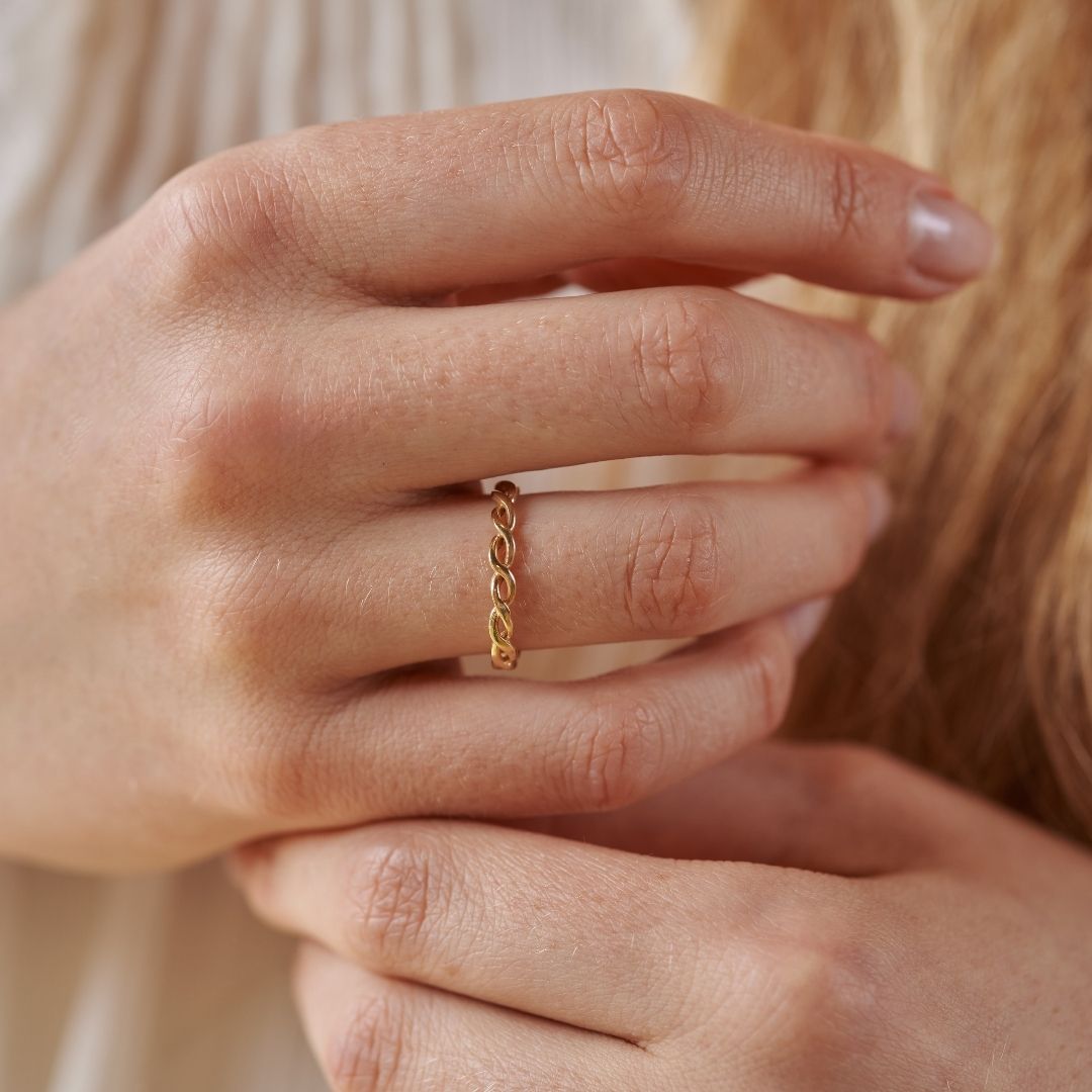 Infinity Ring Golden