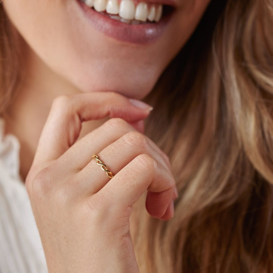 Infinity Ring Golden