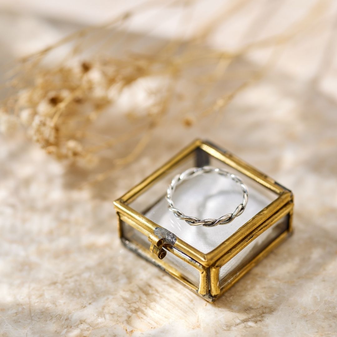 Infinity Ring Silber