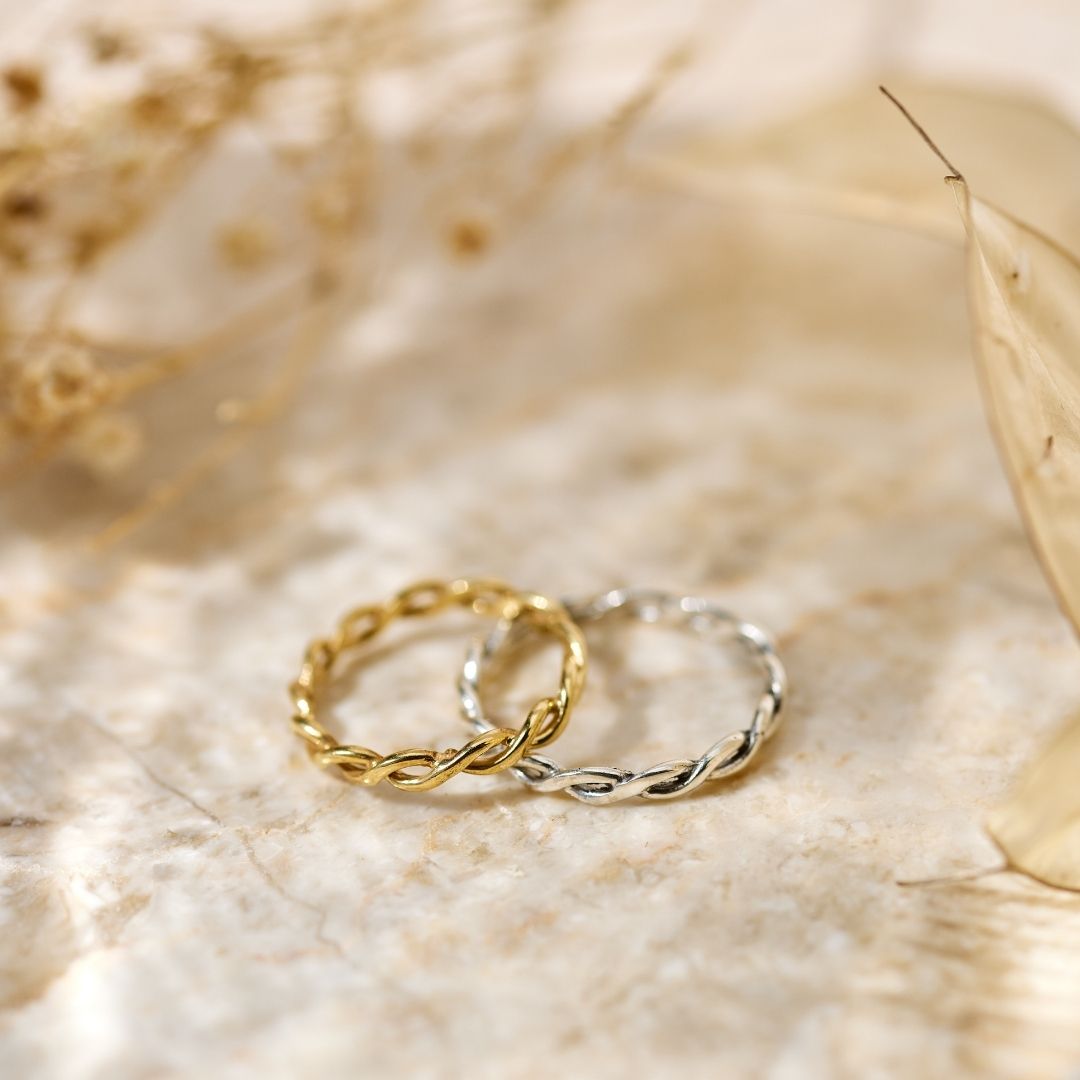 Infinity Ring Silber
