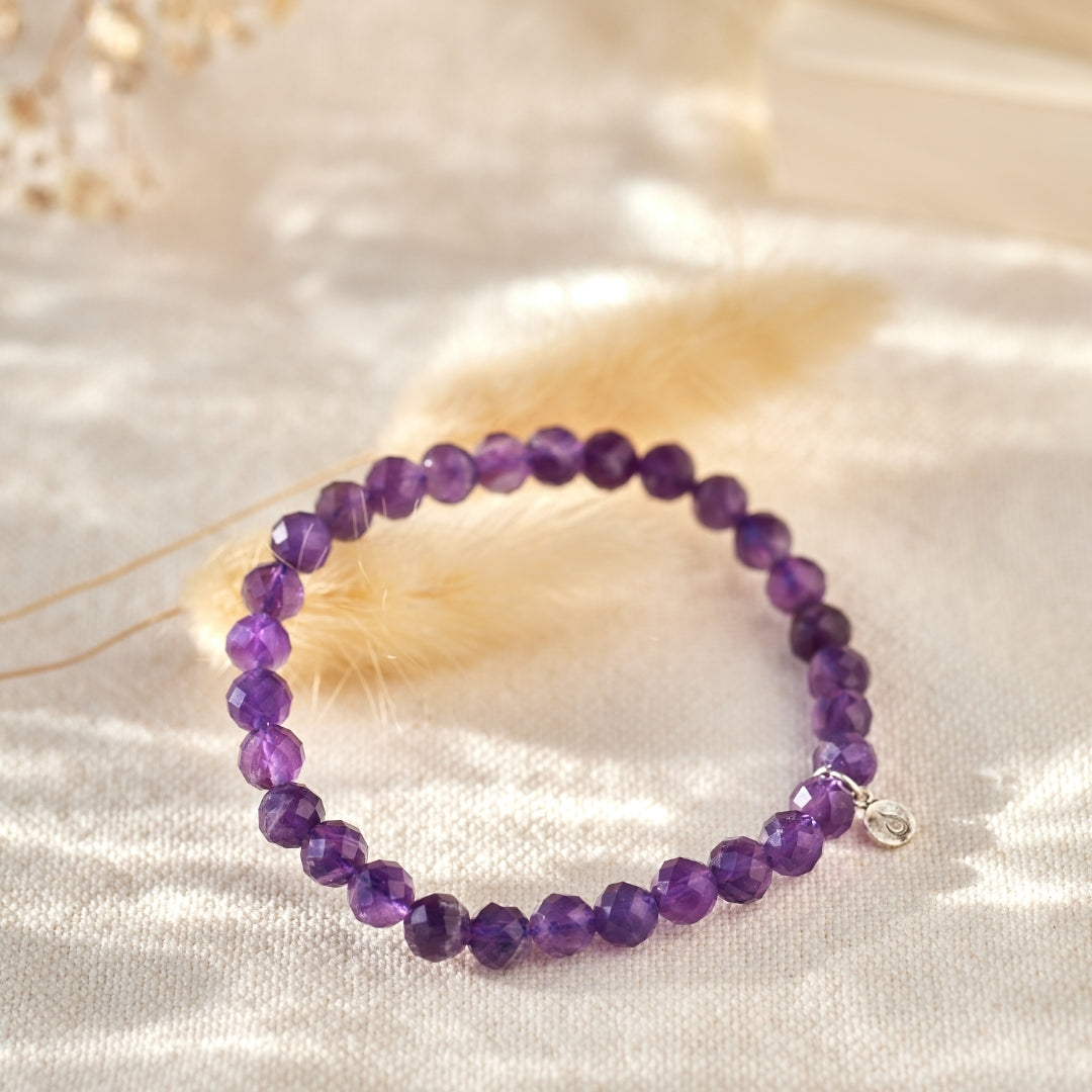 INNER PEACE Amethyst Armband