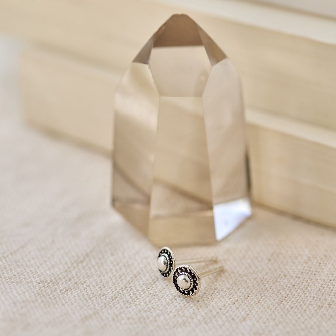 Iris Ohrstecker Silber