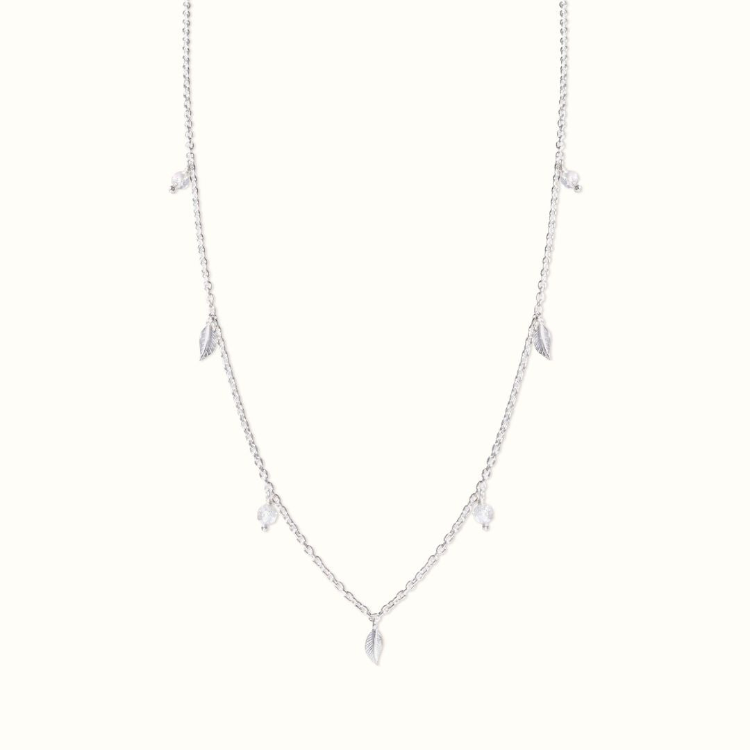 Juna Labradorit Kette Silber