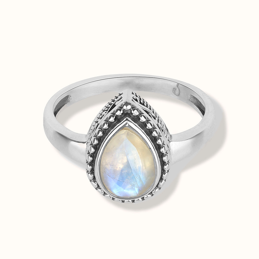 Lalea Mondstein Ring Silber