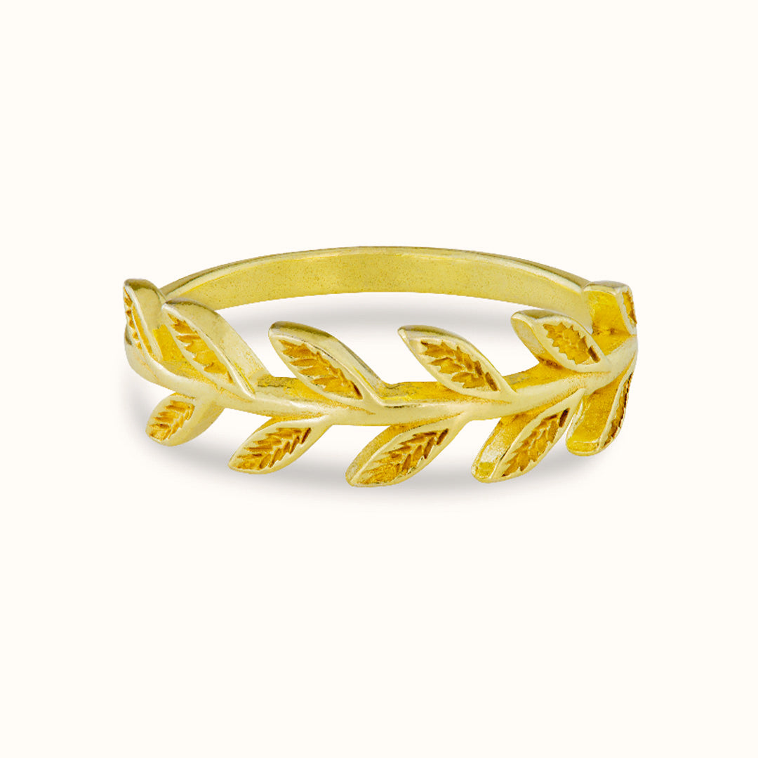 Laurel Ring Golden