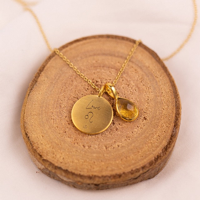 Löwe Duo Charms Golden - Spirit of Liebs