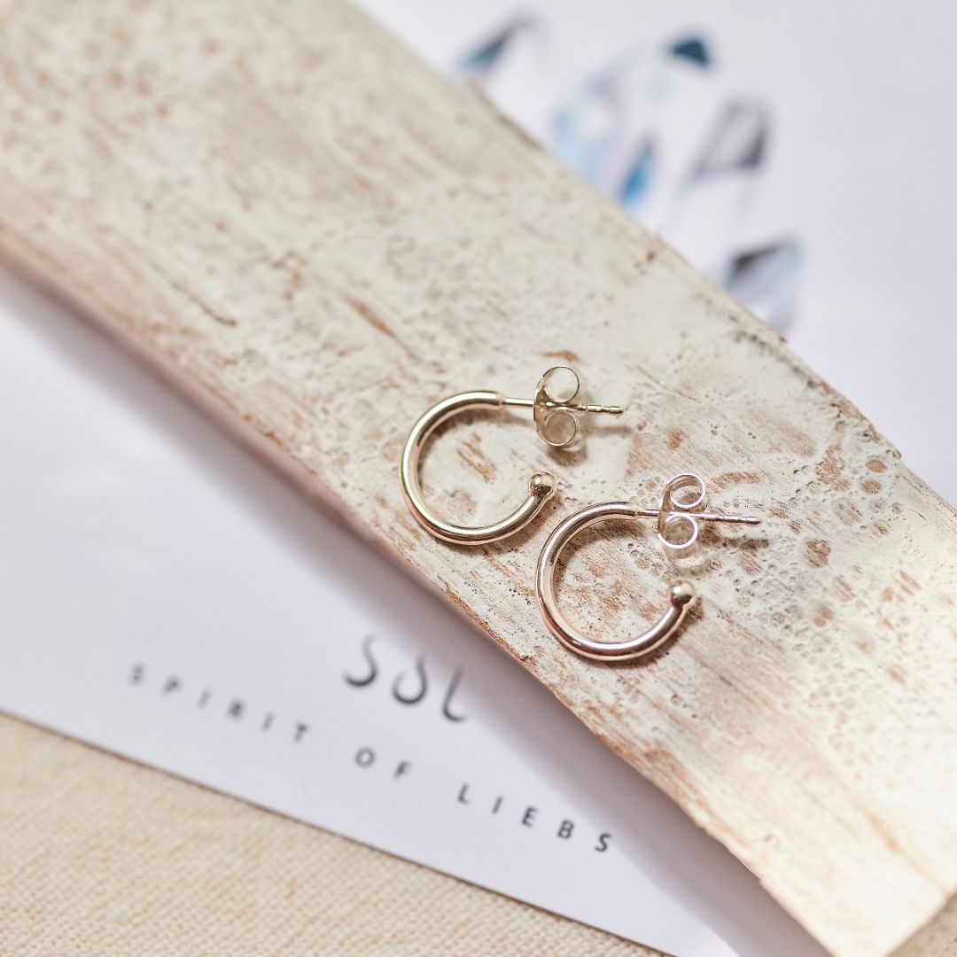Luna Hoops Silber
