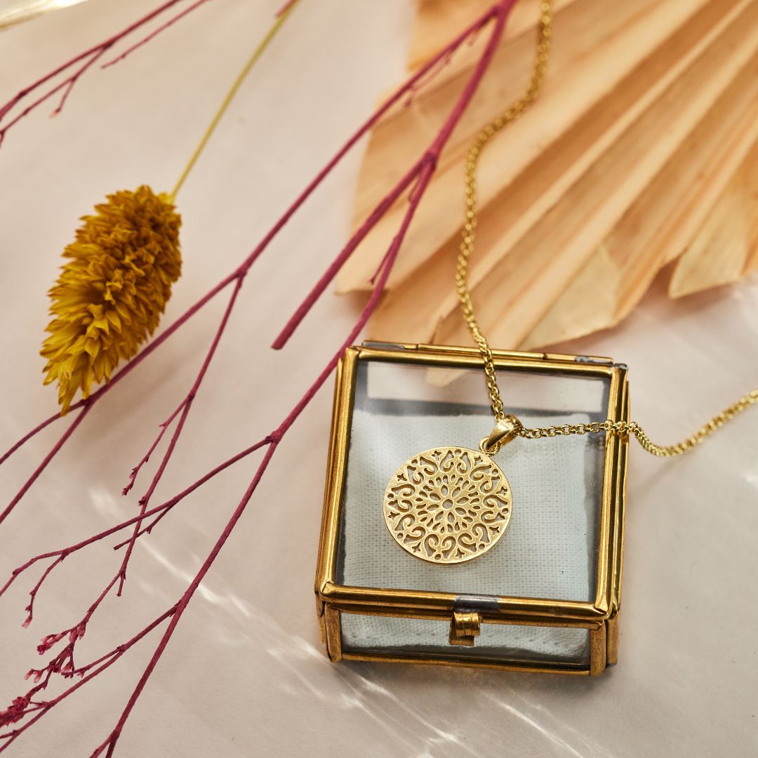 Mandala Charm Golden