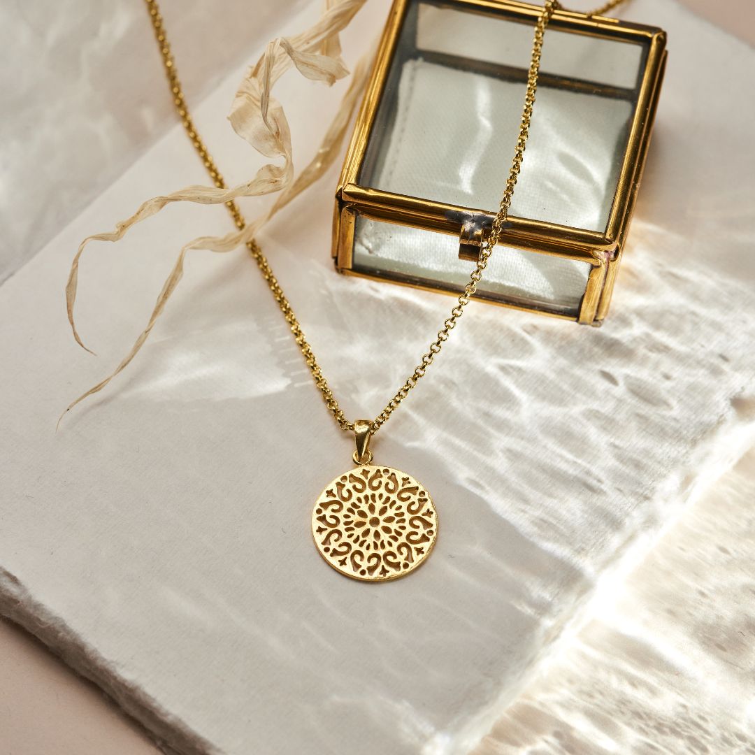 Mandala Charm Golden