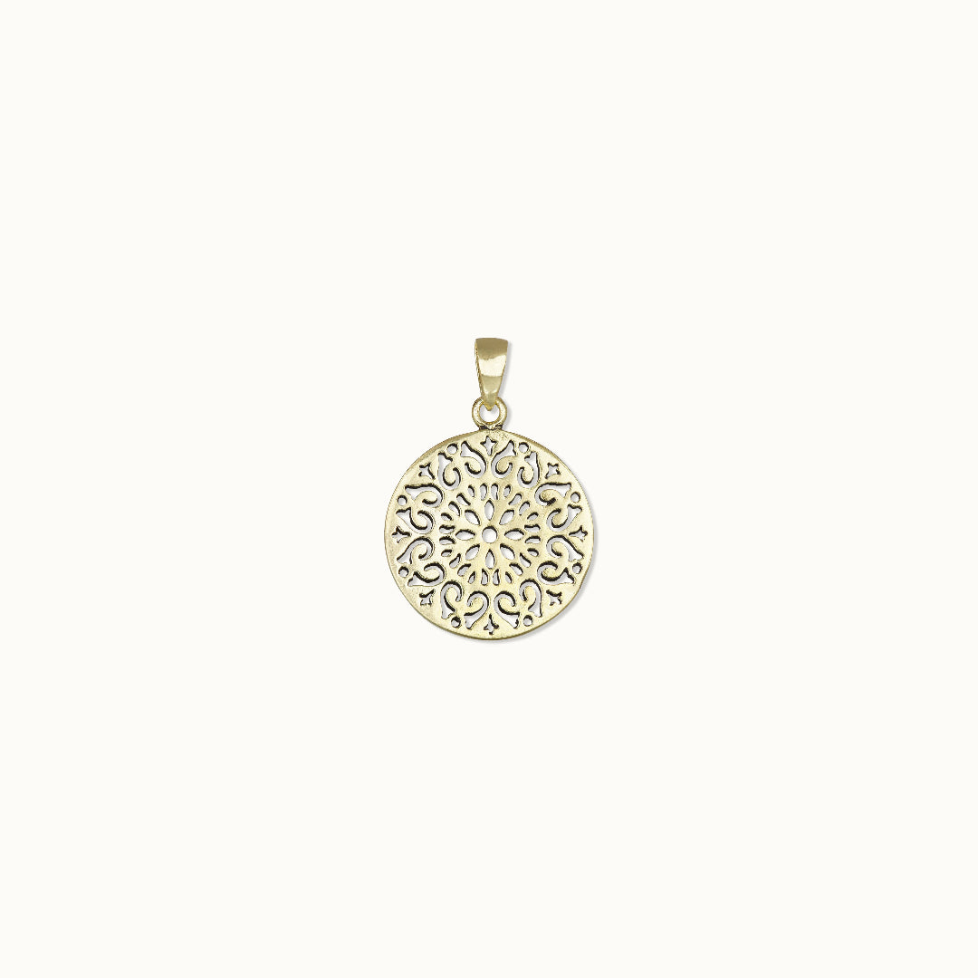 Mandala Charm Golden