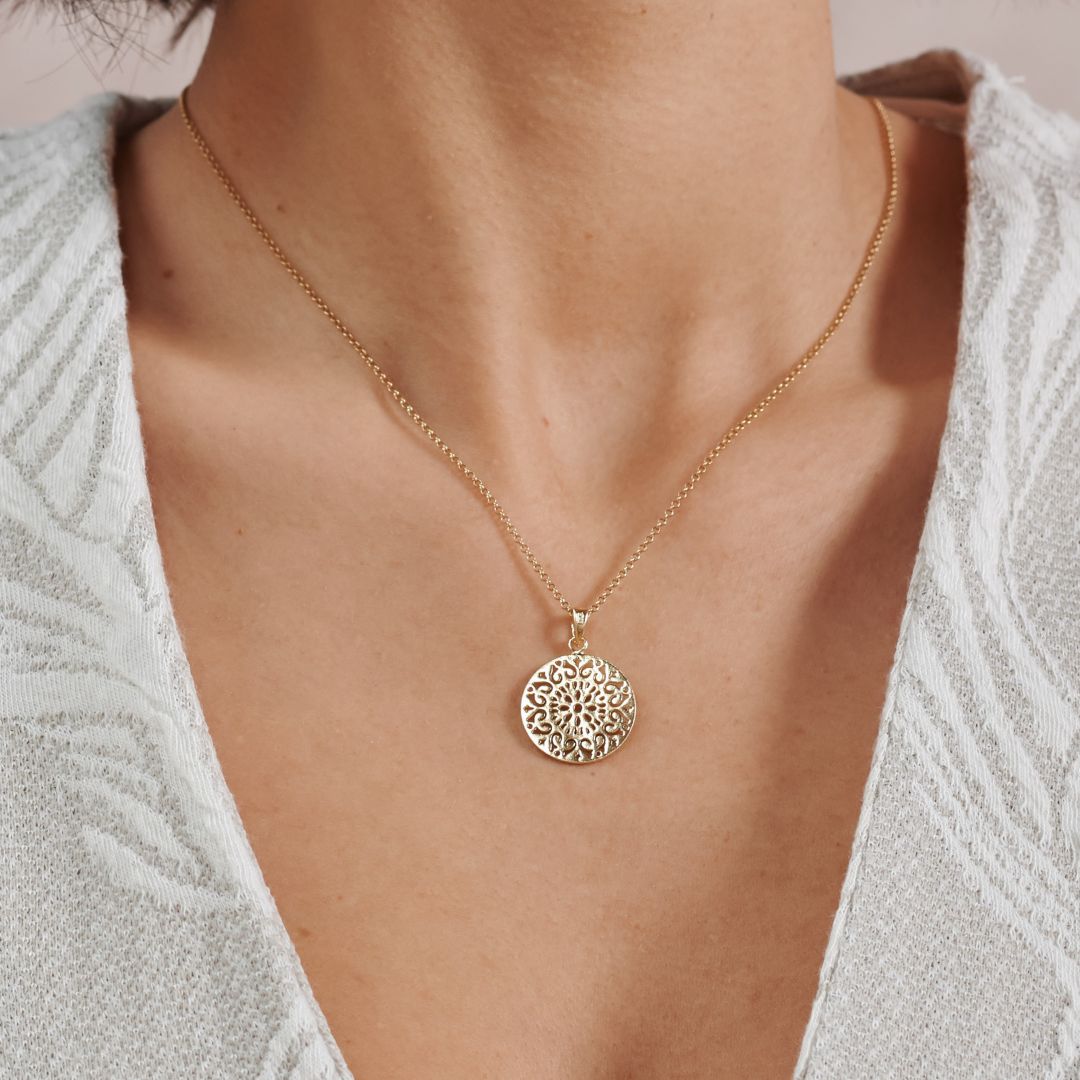 Mandala Charm Golden