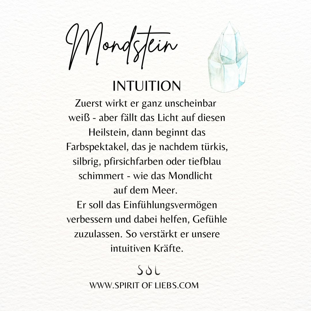 Lalea Mondstein Ring Silber