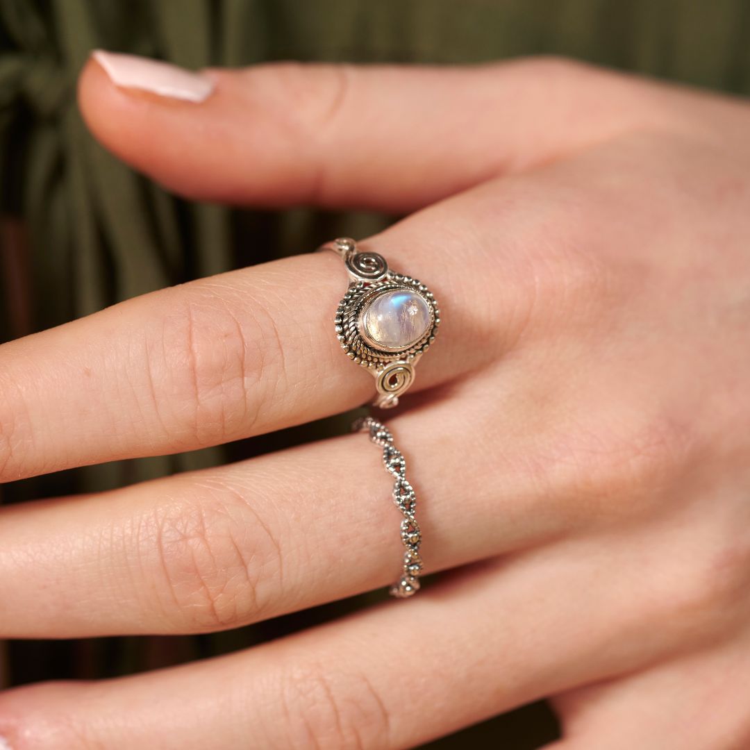 Cleo Ring Silber
