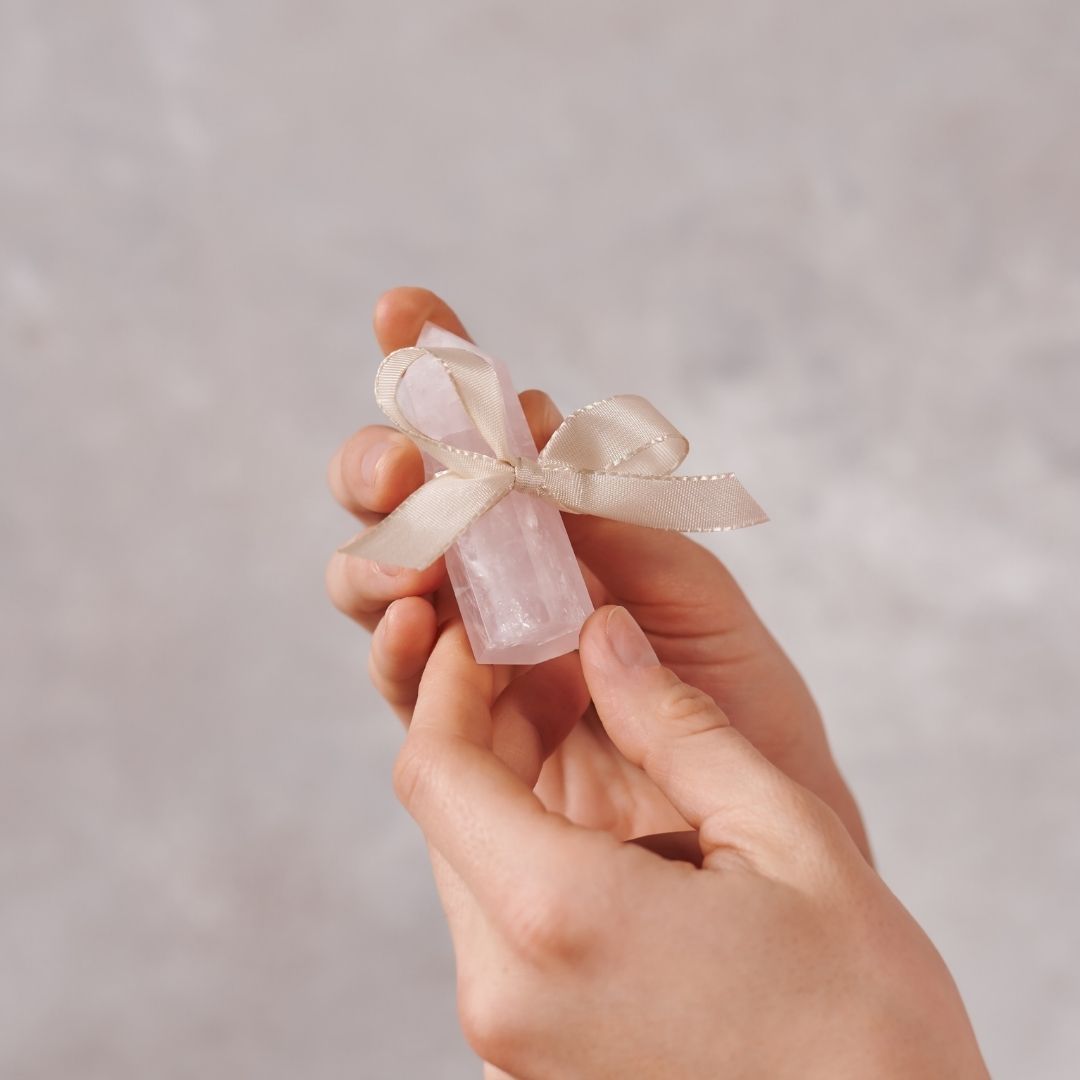 Rosenquarz Obelisk (limited edition)