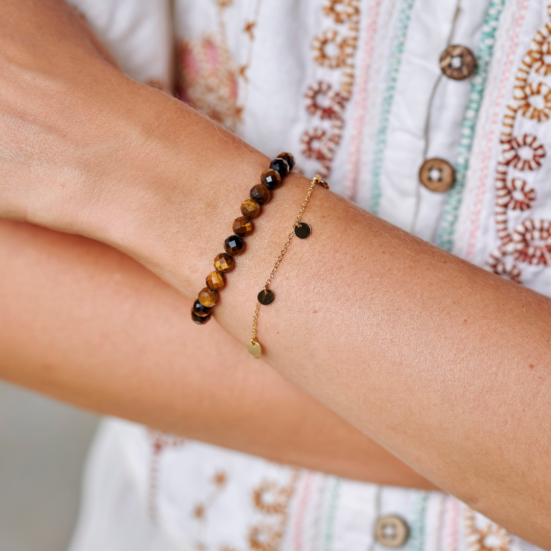 RESILIENCE Tigerauge Armband