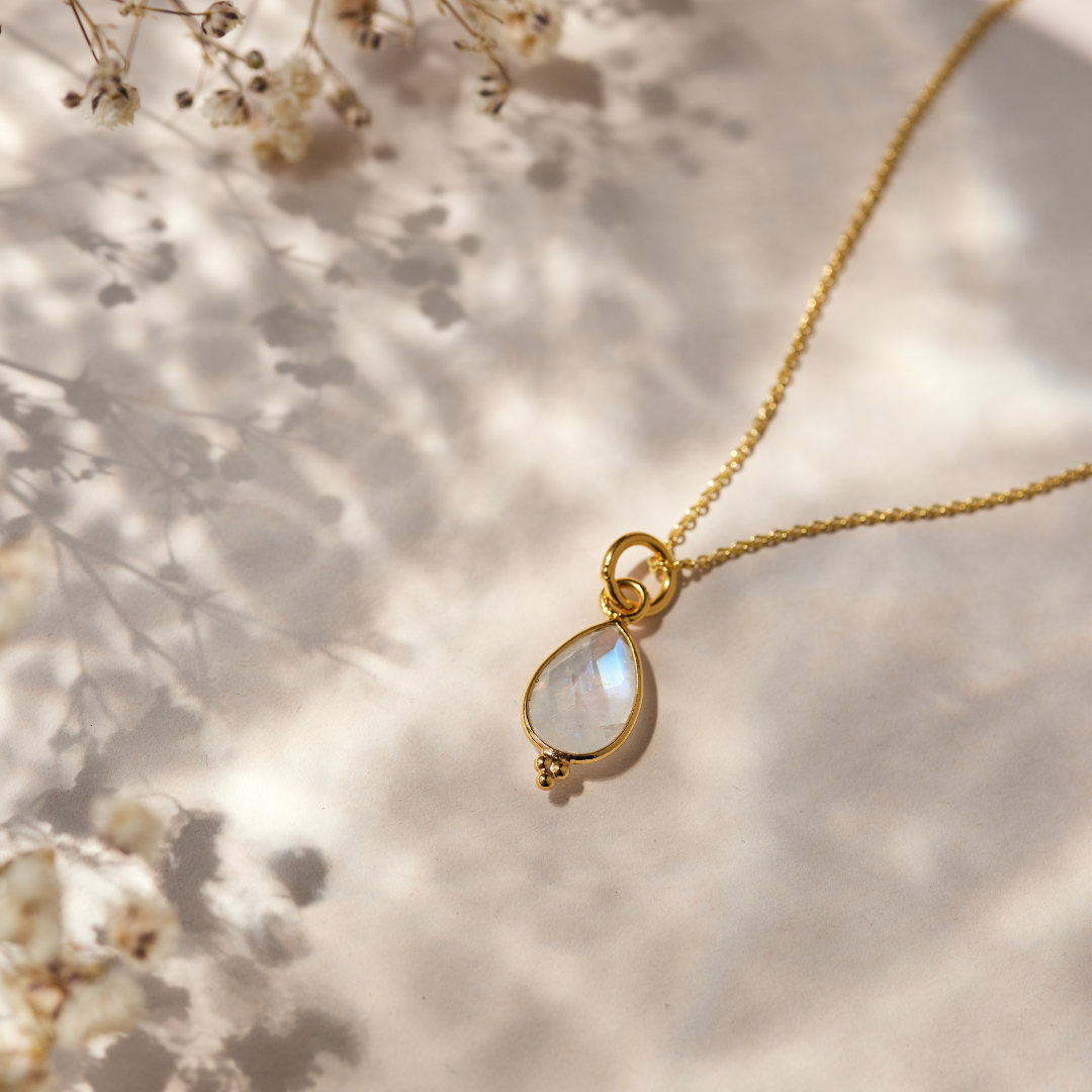 RIO Drops Mondstein Charm Golden