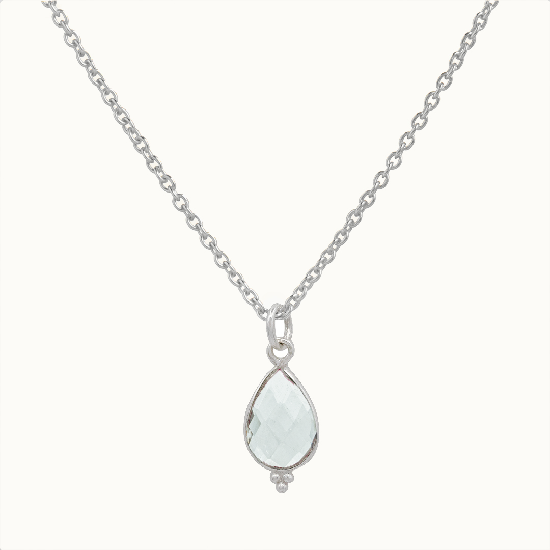 RIO Drops Bergkristall Charm Silber - Spirit of Liebs