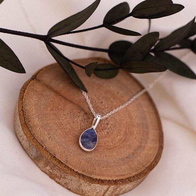 Schütze Sodalith Charm Silber - Spirit of Liebs