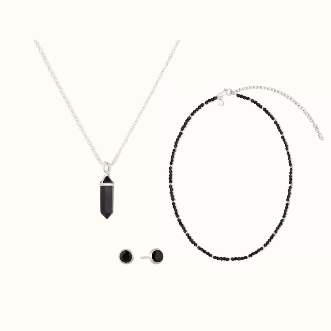 Soul Onyx Silber Set