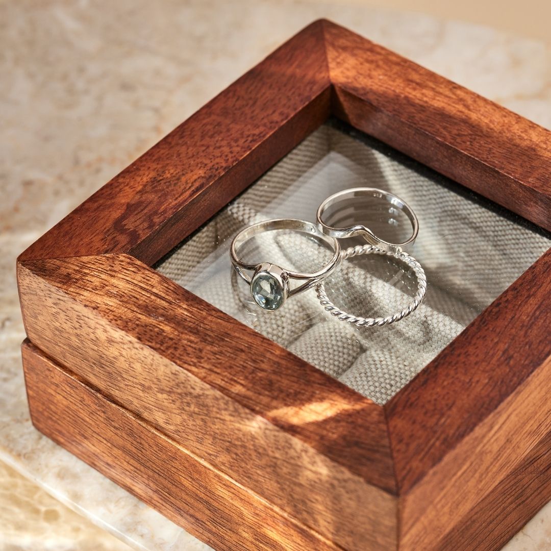 Twist Ring Silber