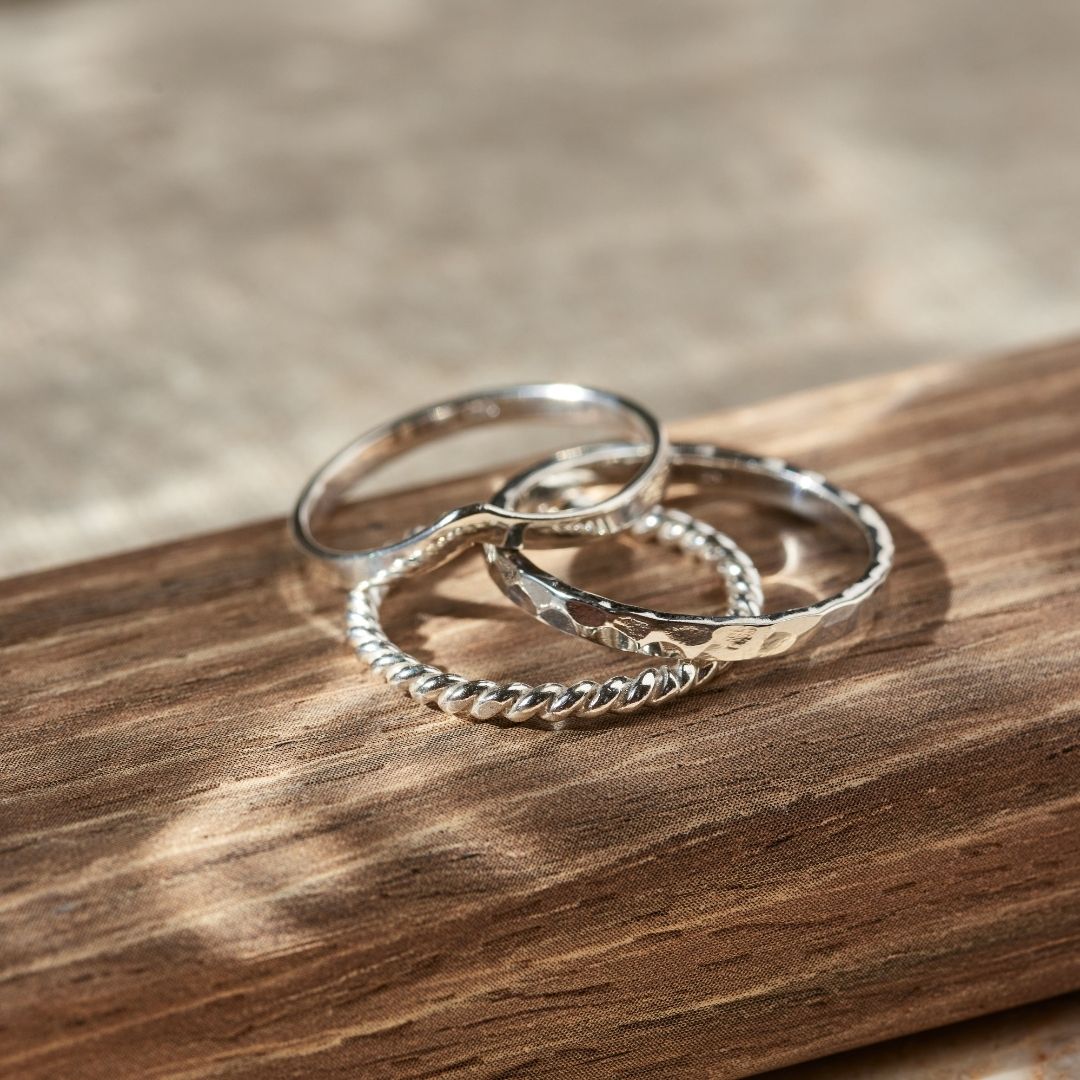 Twist Ring Silber